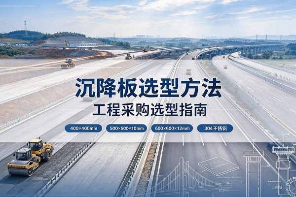 全州沉降板选择方法