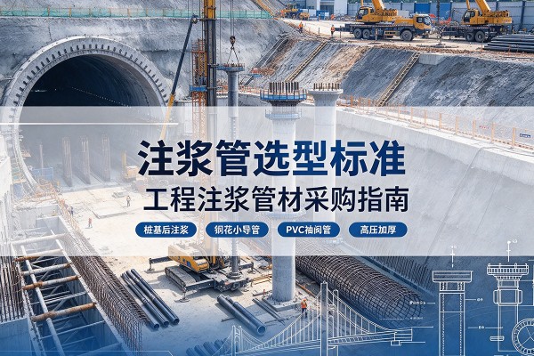 全州注浆管选型标准